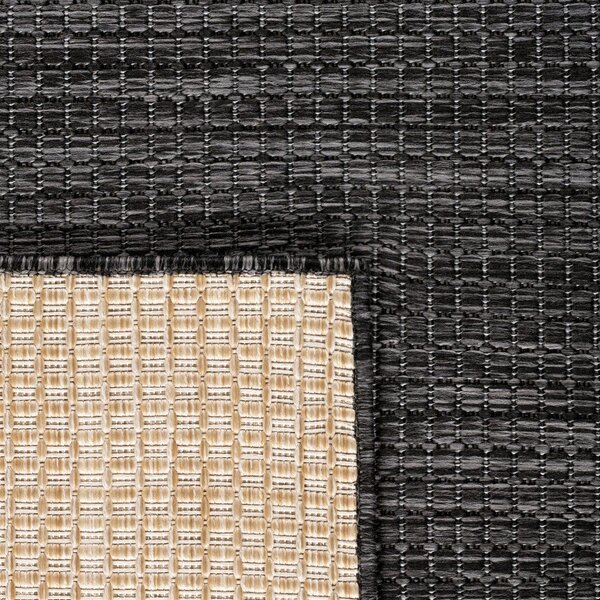 Czarny dywan odpowiedni na zewnątrz 80x150 cm Mira 1450 – Ayyildiz Carpets