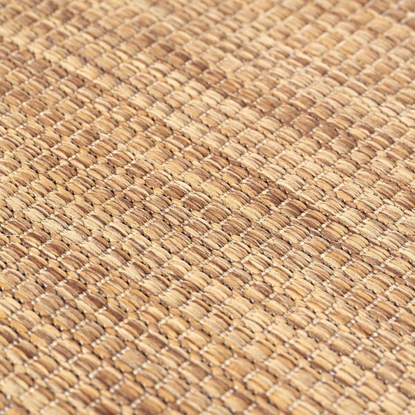Brązowy okrągły dywan odpowiedni na zewnątrz ø 80 cm Mira 1450 – Ayyildiz Carpets