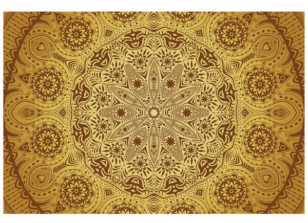 Tapeta ozdobna mandala z koronką