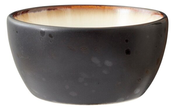 Czarne ceramiczne miski do serwowania zestaw 4 szt. 200 ml Gastro Black/Mix – Bitz