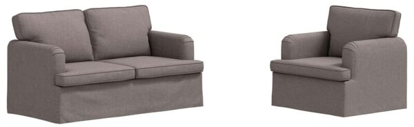 ModuÅowa sofa w kolorze ciemnoszarym z ergonomicznym designem