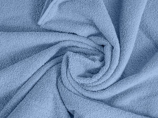 1x Ręcznik kąpielowy CLARYSSE ELEGANCE 70x140 cm + 1x ręcznik CLARYSSE 60x110 cm 100% bawełna, niebieska