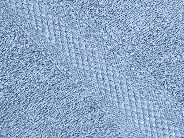 1x Ręcznik kąpielowy CLARYSSE ELEGANCE 70x140 cm + 1x ręcznik CLARYSSE 60x110 cm 100% bawełna, niebieska