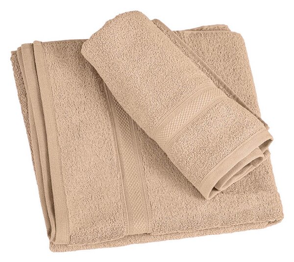 Ręcznik CLARYSSE ELEGANCE 70x140 cm piaskowy, 100% bawełna