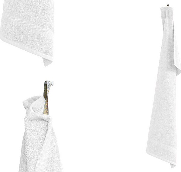 Ręcznik CLARYSSE ELEGANCE 60x110 cm biały, 100% bawełna