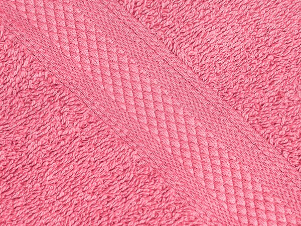 Ręcznik CLARYSSE ELEGANCE 60x110 cm koralowy, 100% bawełna