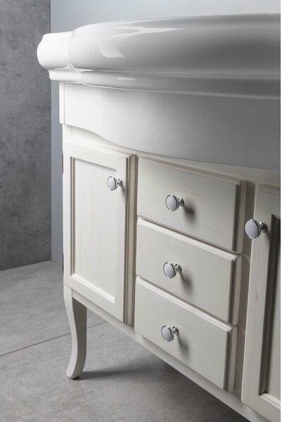 Biała ceramiczna umywalka 100x54,5 cm Retro – Sapho