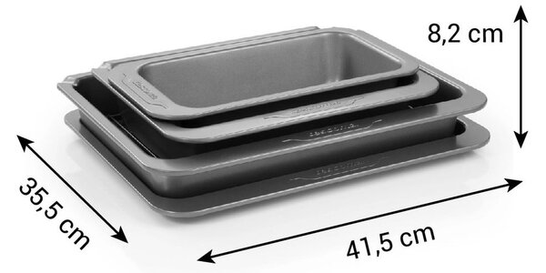 Blaszki zestaw 4 szt. Compact – Tescoma