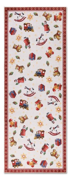 Czerwony chodnik ze świątecznym motywem 80x200 cm Red Christmas – Villeroy&Boch