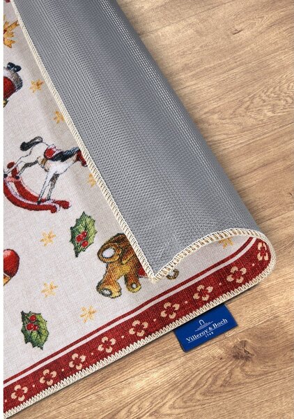 Czerwony chodnik ze świątecznym motywem 80x200 cm Red Christmas – Villeroy&Boch