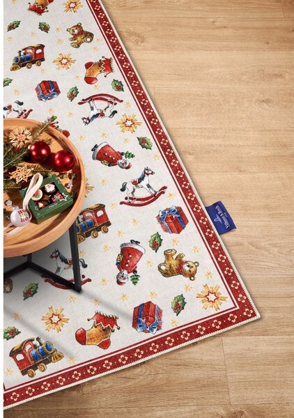 Czerwony chodnik ze świątecznym motywem 80x200 cm Red Christmas – Villeroy&Boch