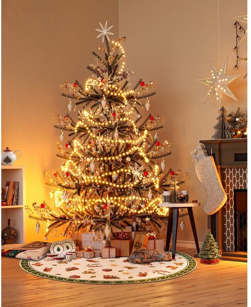 Zielony okrągły dywan ze świątecznym motywem ø 150 cm Green Christmas – Villeroy&Boch