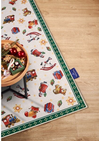 Zielony chodnik ze świątecznym motywem 80x200 cm Green Christmas – Villeroy&Boch