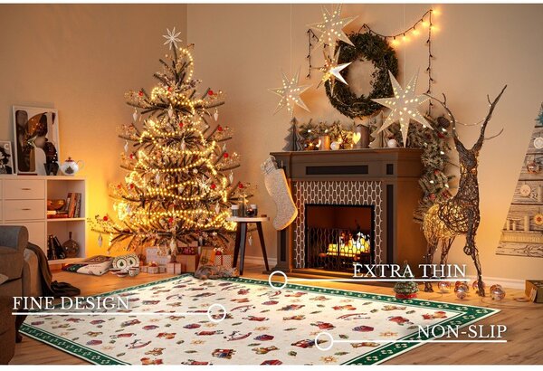 Zielony dywan ze świątecznym motywem 160x230 cm Green Christmas – Villeroy&Boch