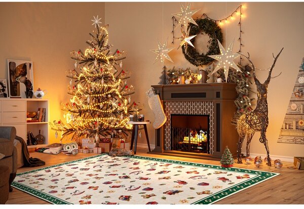 Zielony dywan ze świątecznym motywem 160x230 cm Green Christmas – Villeroy&Boch