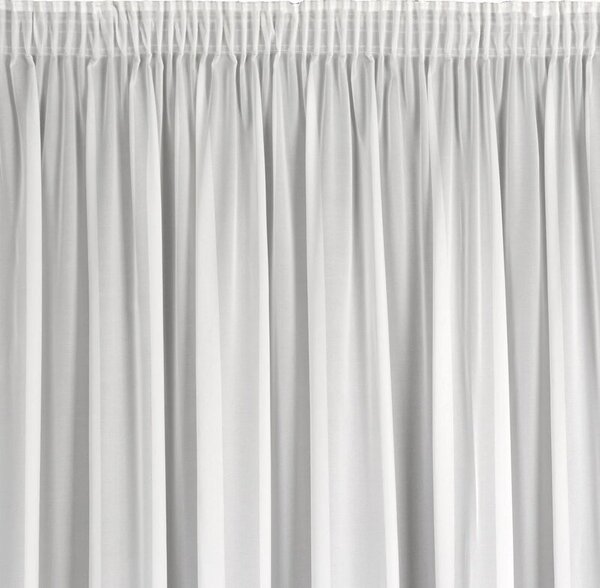 Firana gotowa EUROFIRANY Debra 140 x 270 cm BiaÅy