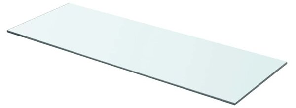 Półka szklana, bezbarwny panel, 70x25 cm