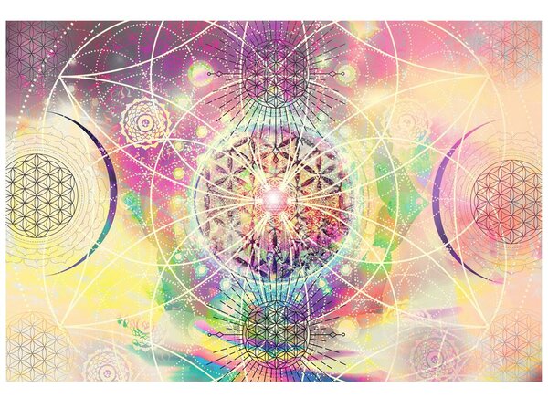 Tapeta Mandala w ciekawym designie