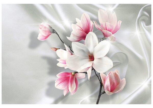 Tapeta biała magnolia