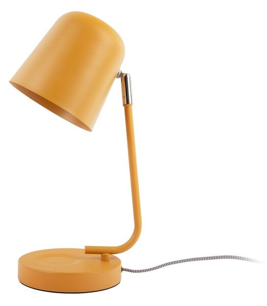 Metalowa lampa stołowa w kolorze ochry (wysokość 38,5 cm) Encantar – Leitmotiv