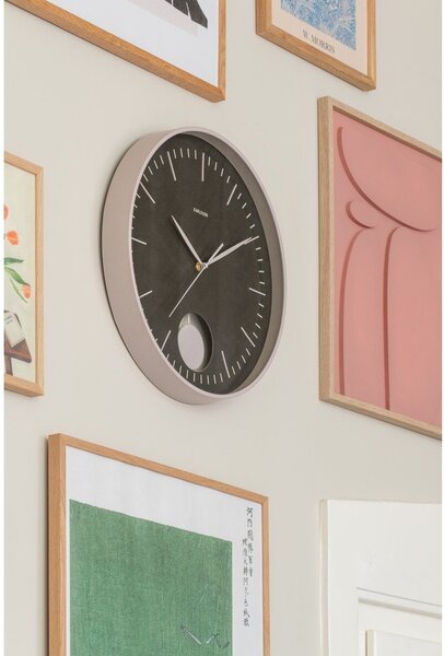 Zegar wahadłowy/ścienny ø 41 cm Grato Pendulum – Karlsson