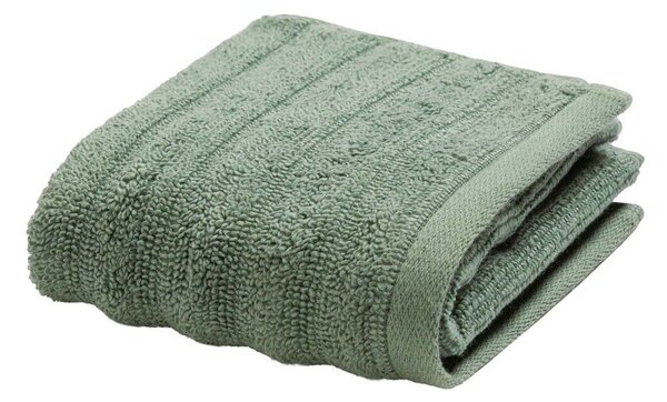 Zielony bawełniany ręcznik frotte 30x50 cm Maya – douceur d'intérieur