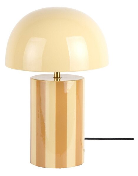 Żółta metalowa lampa stołowa (wysokość 34 cm) Rayado – Leitmotiv