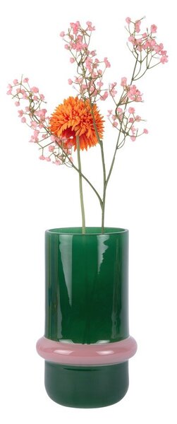 Zielony szklany wazon (wysokość 22 cm) Animado Anillo – PT LIVING
