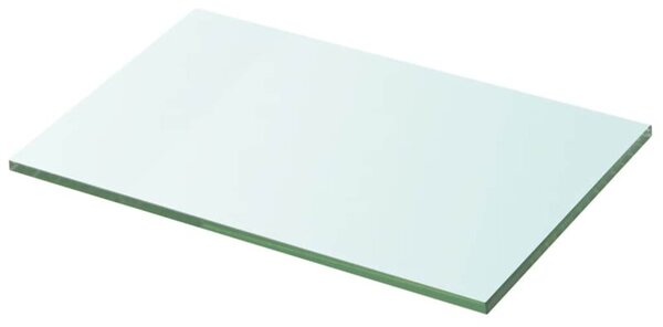 Szklany, bezbarwny panel, 30x20 cm