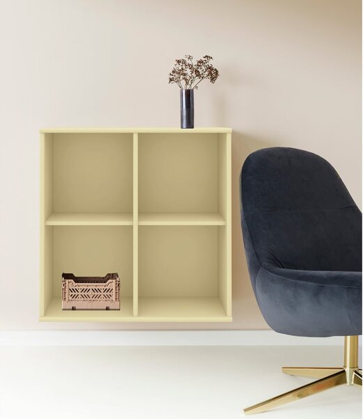 Jasnożółty regał wiszący 70x70 cm Mistral – Hammel Furniture