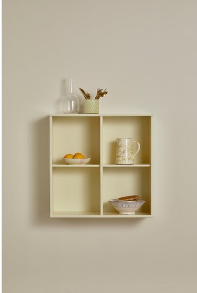 Jasnożółty regał wiszący 70x70 cm Mistral – Hammel Furniture