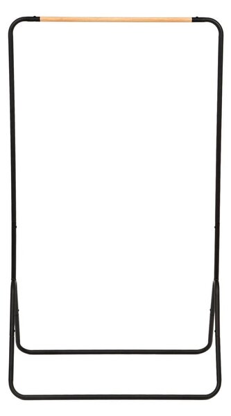 Czarny stojak na ubrania Compactor Elias Clother Hanger, wys. 145 cm