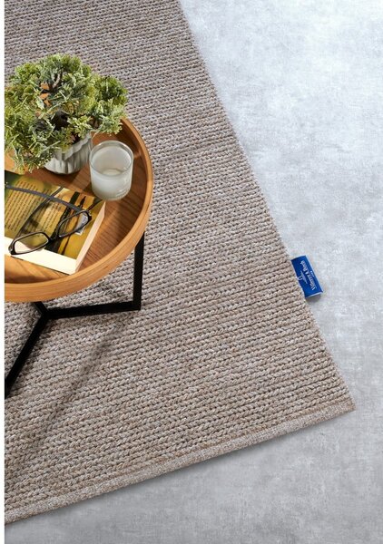 Jasnobrązowy wełniany chodnik tkany ręcznie 80x200 cm Francois – Villeroy&Boch