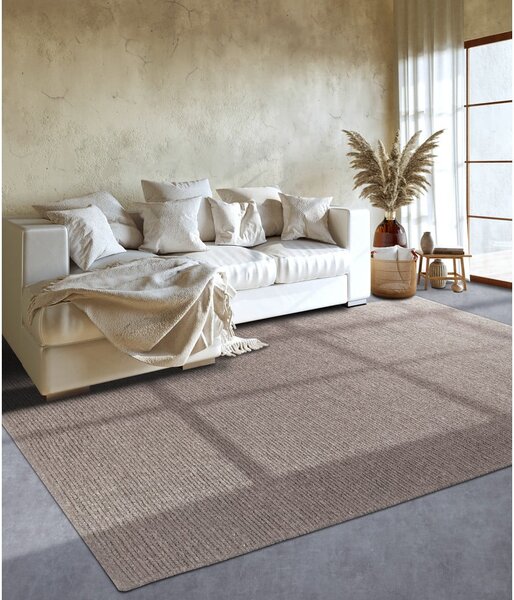 Jasnobrązowy wełniany dywan tkany ręcznie 60x90 cm Francois – Villeroy&Boch