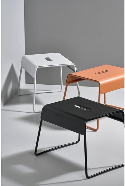 Szary stołek A-stool − Zone