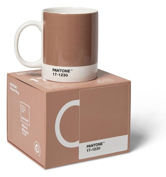 Jasnobrązowy ceramiczny kubek 375 ml Mocha Mousse 17-1230 – Pantone
