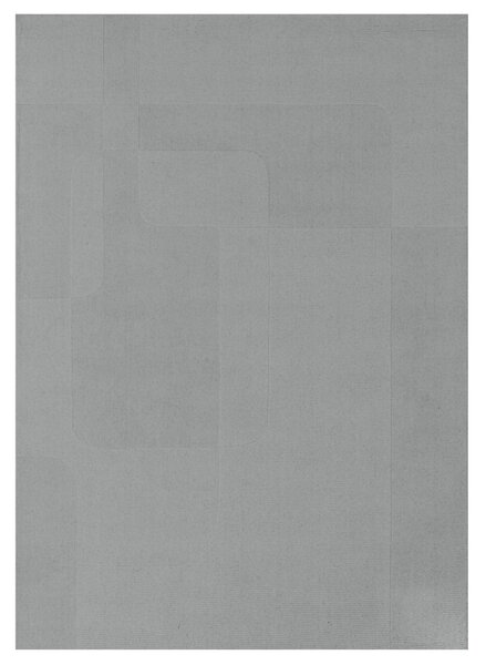 MebleMWM Dywan wełniany EVORA Gray | Szary