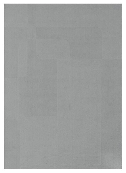 MebleMWM Dywan wełniany EVORA Gray | Szary