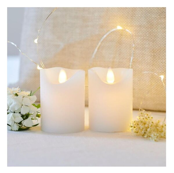 Świeczki LED zestaw 2 szt. (wysokość 6,5 cm) Sara Mini – Sirius