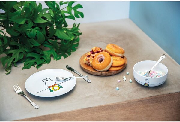 Porcelanowy zestaw naczyń dla dzieci 6 szt. Miffy – Zilverstad