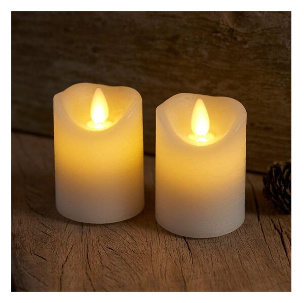 Świeczki LED zestaw 2 szt. (wysokość 6,5 cm) Sara Mini – Sirius