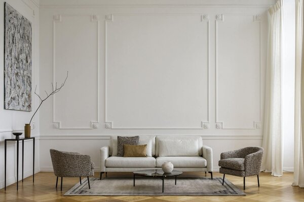 MebleMWM Dywan VENEZIA Stone | Szary