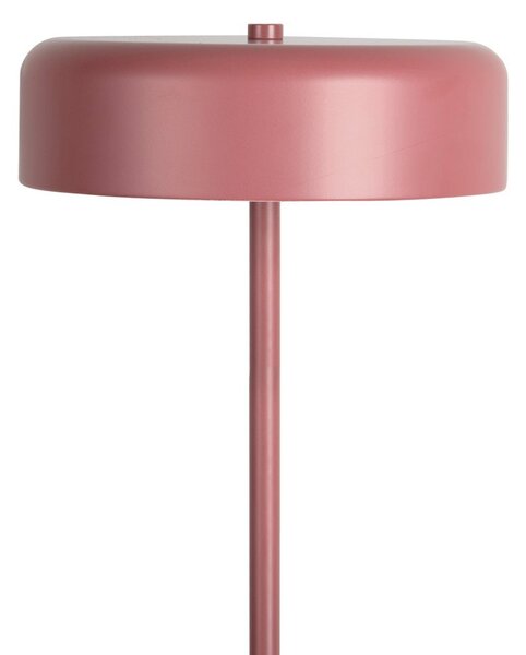 Bordowa lampa stojąca z metalowym kloszem (wysokość 140 cm) Riqueza Palo – Leitmotiv