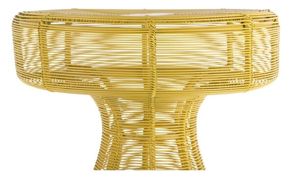 Metalowy okrągły stolik ø 30,5 cm Cuerda Corcho – Leitmotiv