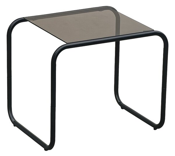 Stolik ze szklanym blatem 40x50 cm Ventana – Leitmotiv