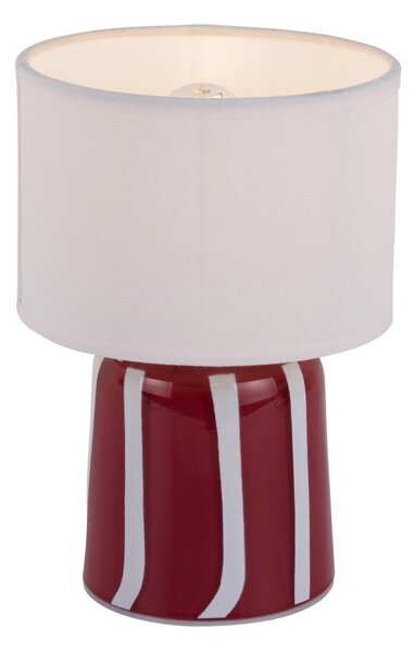 Czerwona metalowa lampa stołowa LED (wysokość 20 cm) Verano LED – Leitmotiv