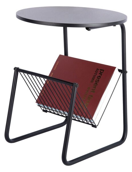 Metalowy okrągły stolik ø 40 cm Riqueza Revista – Leitmotiv