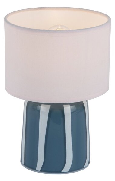 Niebieska metalowa lampa stołowa LED (wysokość 20 cm) Verano LED – Leitmotiv