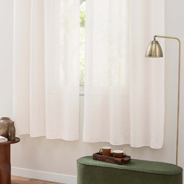 Kremowa zasłona 140x180 cm Pauline – douceur d'intérieur