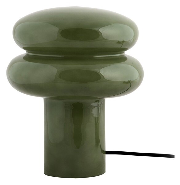 Zielona szklana lampa stołowa (wysokość 24 cm) Incesante – Leitmotiv